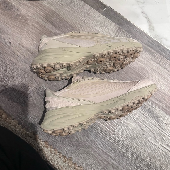 Puma Spirex Premium Sneaker in Putty-Prairie Tan - Picture 4 of 9